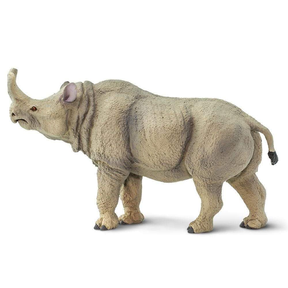 Safari Ltd. Megacerops Figurine - Detailed 6.5" Prehistoric Figure - Educational Dinosaur Toy for Boys, Girls and Kids Ages 3+