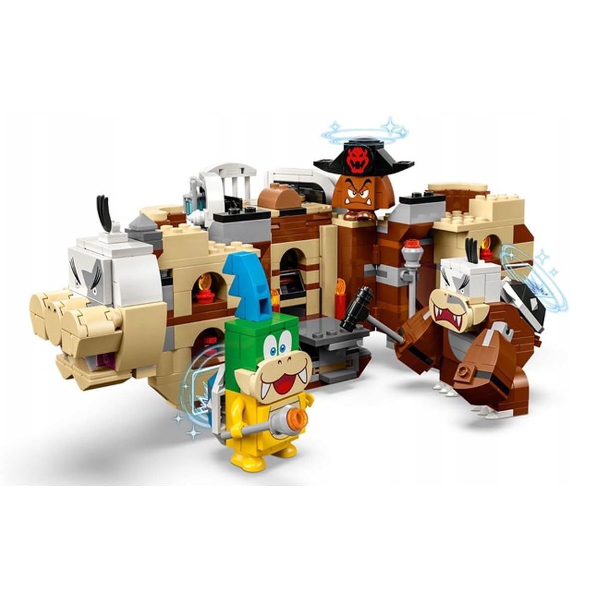 LEGO Super Mario 71427 Larry and Morton Flying Fortresses Expansion Set, Character Toy