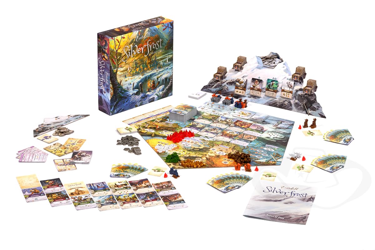 Everdell Silverfrost Collector’s Edition Board Game | Standalone City-Building Strategy Game | Explore The Frozen Peaks of Silverfrost | Premium