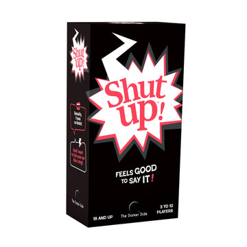 The Darker Side Shut Up! - The Uproariously Relatable Quick-Witted Funny Comebacks Party Card Game | for College Parties, Adults, Bachelorette