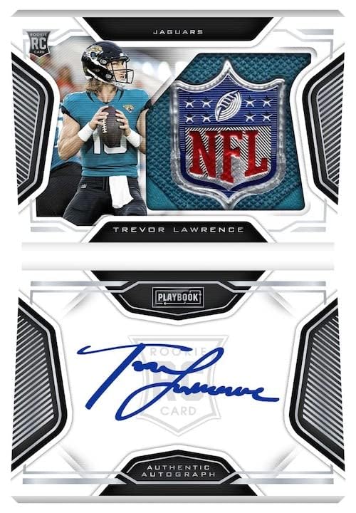 2021 Playbook Football Mega Box - 20 Trading Cards - One Autograph or Memorabilia Card