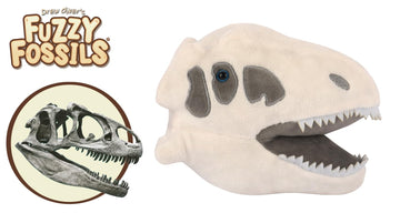 Fuzzy Fossils Allosaurus Plush, Allosaurus Dinosaur, Dinosaur Stuffed Animal, Stuffed Dinosaur Plush, Allosaurus Toy, Dinosaur Toys, Dinosaur Skull