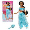 Disney Store Official Princess Classic Doll (Jasmine from Aladdin), 11 Inches, Includes Brush with Molded Details, Fully Posable Toy in Classic Outfit