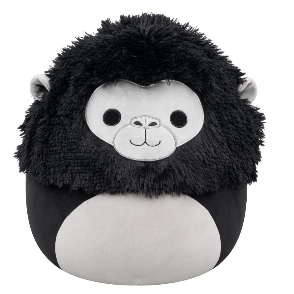 Squishmallows Original 14in Aron The Black Gorilla - Official Jazwares Plush (Large)