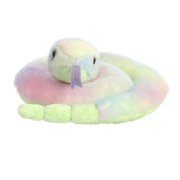 Aurora® Adorable Mini Flopsie™ Lula Snake™ Stuffed Animal - Mini Companions Ready for Playful Adventures - for Kids All Ages, Toddlers, Adults,