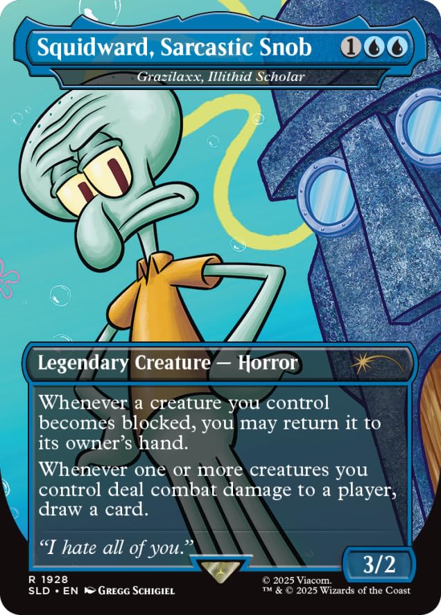 Magic the Gathering Secret Lair x Spongebob Squarepants: Legends of Bikini Bottom (Non-Foil)