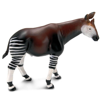 Safari Ltd. Okapi Figure - Realistic 5" Wildlife Model - Educational Toy for Boys, Girls, and Kids Ages 3+
