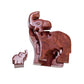 Matr Boomie Fair Trade Gift, Hand Carved Solid Wood Mama Elephant Puzzle Box/Jewelry Box/Puzzle Box for Adults/Brain Teaser with Secret Compartment