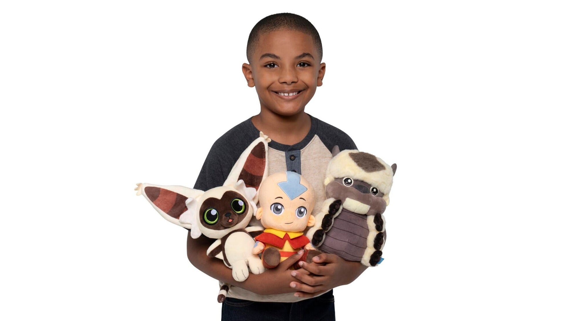 Jazwares Avatar: The Last Airbender Momo Plush - 8-Inch Plush with Weighted Base