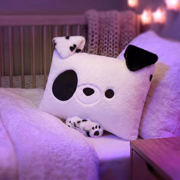 Pillow Peeps Series 1 Assorted Plush Pillow (Dalmatian) by ZURU, Cuddly Squishy Comfort Design, Ultra-Soft Materials, Adorable Snuggle Pal for Naps