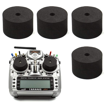 elechawk 4PCS RC Transmitter Stick Protector Protective Cover for Frsky X9D X7 Jumper T16 Flysky TH9X Spektrum