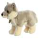 Aurora® Adorable Miyoni® Tots Wolf Pup Stuffed Animal - Lifelike Details Make a Cherished Companion - Perfect for Decorating Bedrooms or Classrooms