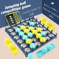 Bounce Ball Game with Family, Adults, Teens and Children, Connect Ball Board Games Table Game Toys, with 9 Cards with Different Patterns, 16 Balls