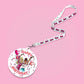 Megatoys Barbie Birthday Party Gift Set - Tin Box, Tin Pencil Case, Stickers, Birthday Necklace, Plush, and Birthday Hat