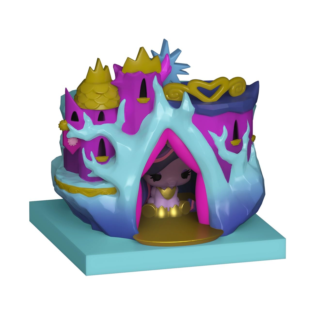 Funko Pop! Bitty Town: My Little Pony - Castle of Friendship - Princess Twilight Sparkle - 0.9 Inch and 2 Inch (5.1 Cm) - Cartoon Collectable - Gift