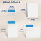 NOIERWADE Card Dividers for Storage Boxes, Baseball/MTG/TCG/Sports/Game Cards Organizer, Horizontal or Vertical, 120Pcs