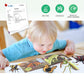 Bug Toys Figurines VOLNAU 12PCS Insect Animal Figures for Kids Toddlers Christmas Gifts Decorations Educational Bee Beetle Mantis Spider Ladybug