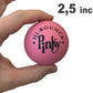 Premium Rubber Ball 24 Balls Pack Pinky Bouncy Ball Colorful Display Box and Balls Combo Party Supplies Real Solid Rubber High Bounce Pink Ball Wall