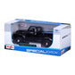 Maisto Tech 1950 Compatible with Chevrolet 3100 Pickup Black 1:25 Diecast Car