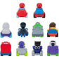 Marvel's Spidey and his Amazing Friends SNF0046 10-Pack-2” Mini Vehicle Assortment Including, Ghost Spider, Miles, Hulk, and More-Toys Featuring Your