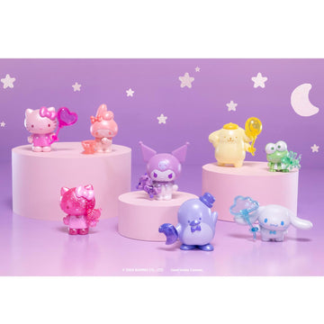 Jazwares Hello Kitty and Friends Dreamland 8-Pack with Mix and Match Dreamy Accessories - 2” Figures - Officially Licensed Sanrio Product from