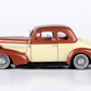 Motormax 1939 Chevrolet Coupe Lowrider 1:24 Diecast Model Brown/Cream Get Low Series 79028 by All Star Toys