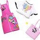 Barbie Fashion Peanuts Character Outfit Set - Bundle of 4 Clothing Packs with Accessories | Fits Most Dolls | Snoopy & Friends Themed Wardrobe | Ages