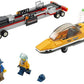 LEGO City Airshow Jet Transporter 60289 Building Kit; Fun Toy Playset for Kids, New 2021 (281 Pieces)