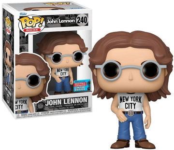 Funko John Lennon NYCC 2021 Fall Convention - Bundled with Pop Box Protector