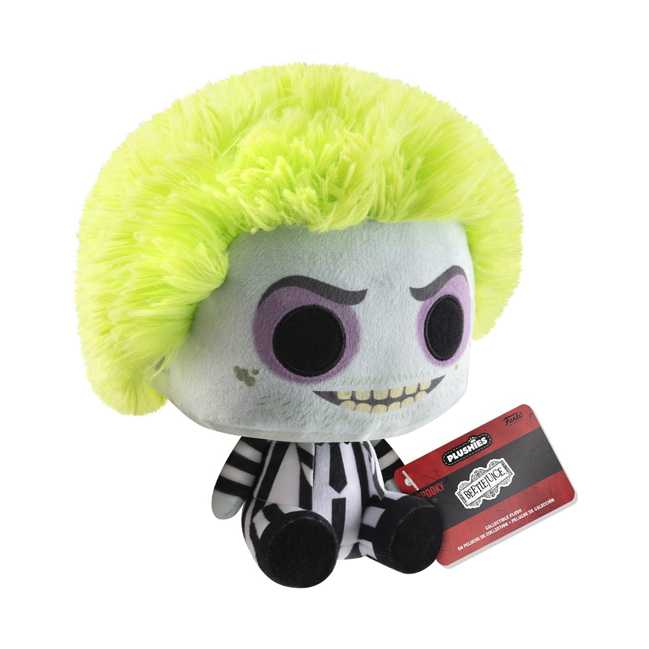 Funko Pop! Plush: Horror - Beetlejuice - Collectable Soft Toy - Birthday Gift Idea - Official Merchandise - Stuffed Plushie for Kids and Adults