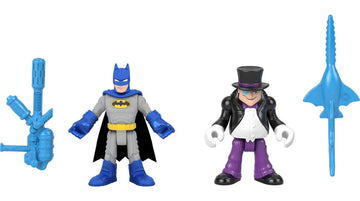 Fisher-Price Imaginext DC Super Friends Batman & The Penguin Figure Set for Preschool Kids Ages 3 to 8 Years