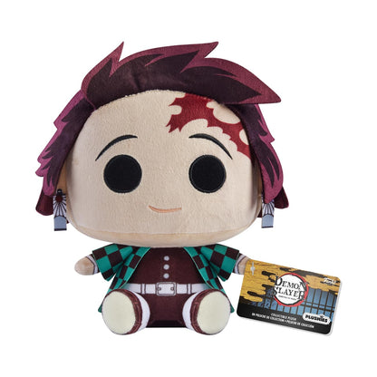 Funko Plush: Demon Slayer - 7" Tanjiro Kamado - Collectable Soft Plush - Birthday Gift Idea - Official Merchandise - Stuffed Plushie for Kids
