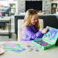 Peaceable Kingdom Mermaid Island Sparkle Mosaics, Magnet Design Mosaic