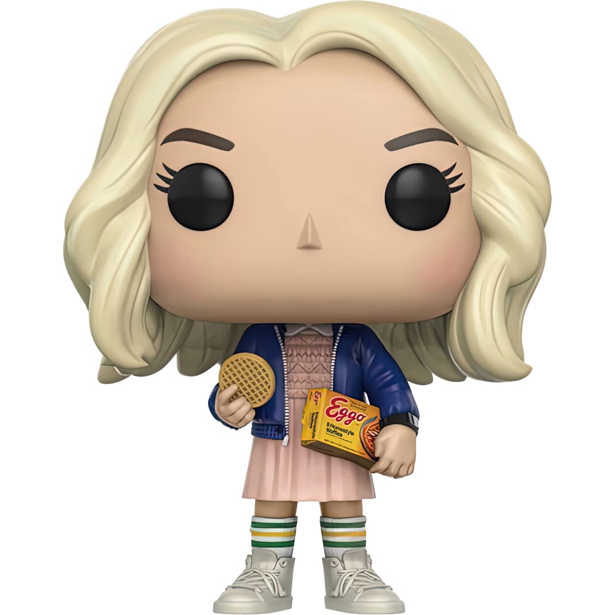 Funko Eleven [with Eggos] (Chase): P o p ! TV Vinyl Figurine Bundle with 1 Compatible 'ToysDiva' Graphic Protector (421-13318 - B/A)