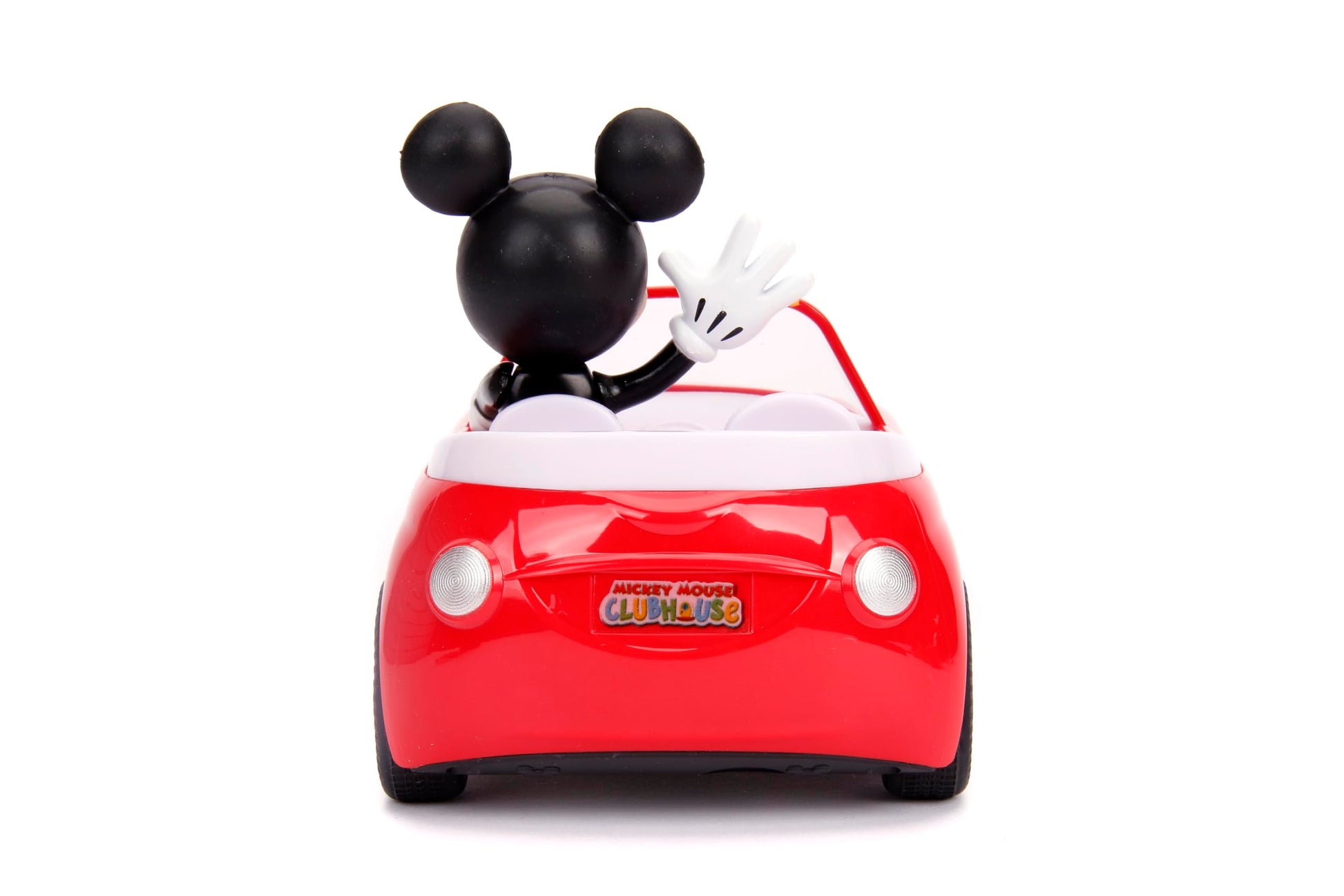 Jada Disney Junior Mickey Mouse Roadster R/C - Remote Control Car with Simple Controller, 1:24 Scale - Fun Toy for Kids Ages 4+