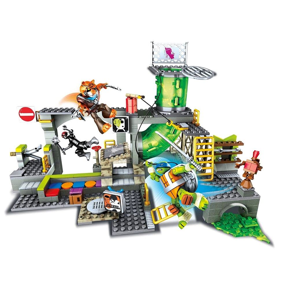 Mega Bloks Teenage Mutant Ninja Turtles Sewer Lair Building Kit