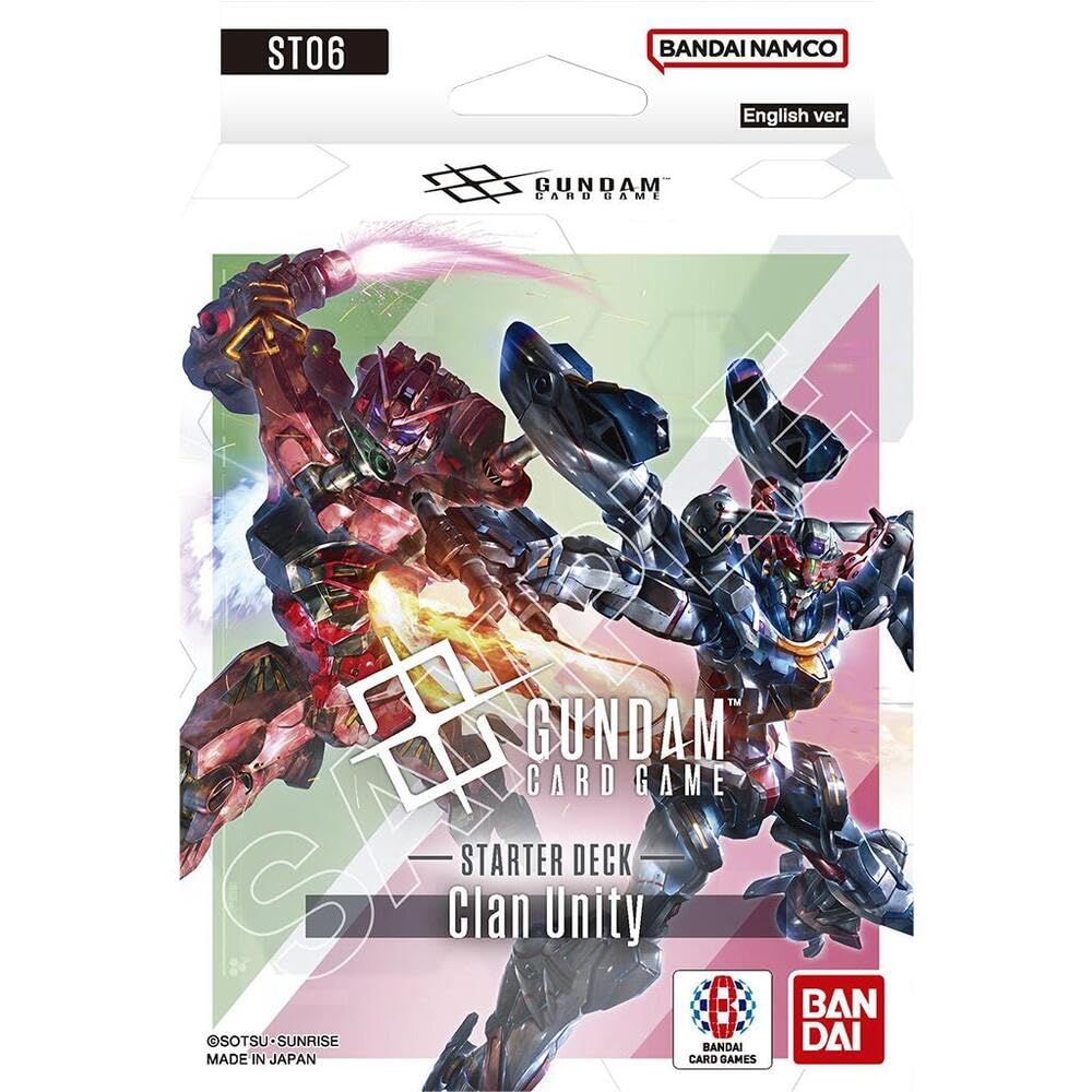 BANDAI Gundam Card Game Starter Deck - Clan Unity (ST06) - 50 Cards