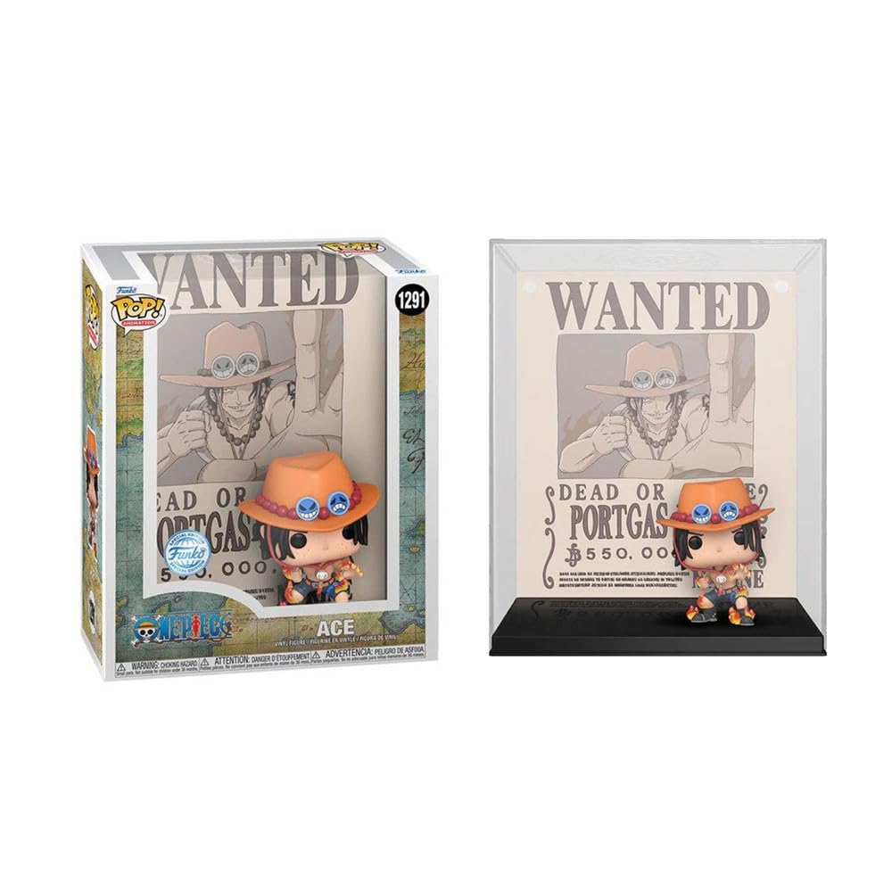 Funko One Piece Ace Wanted Poster Exclusive Pop Vinyl Figure Cover 05