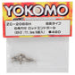 Yokomo ZC-206SH Rod End Ball with Hex Hole, Size