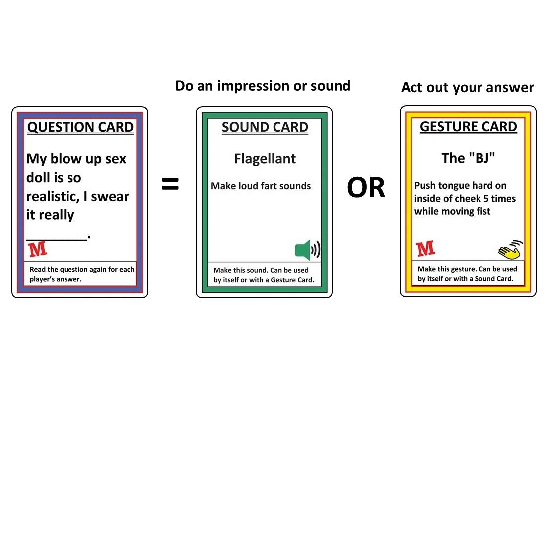 8th Kid Games - Socially Unacceptable - Interactive and Different !!!! Party Game, Game Nights, or Anytime! Perfect for Adults, Couples, College,
