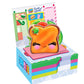 Puffy Puffs (10 Pack) - 3D Collectible Puffy Characters for Kids, 70+ Reusable Stickers to Create 100s of Fun Foodie Creations - Craft, Classroom