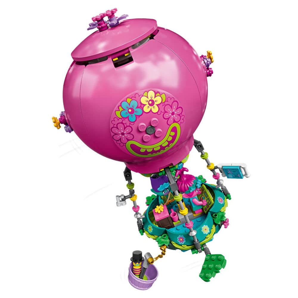 LEGO Trolls World Tour Poppy’s Hot Air Balloon Adventure 41252 Building Kit, an Ideal for Creative Play (250 Pieces)