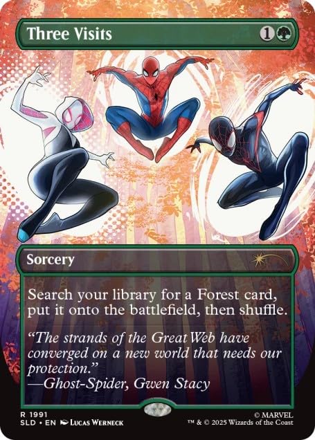 Magic the Gathering Secret Lair x Marvel's Spider-Man: Heroic Deeds (Foil)