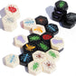 Hive Pocket Game by Smart Zone Games | Portable Abstract Strategy Game for 2 Players | Includes Ladybug and Mosquito Expansions | Compact Travel