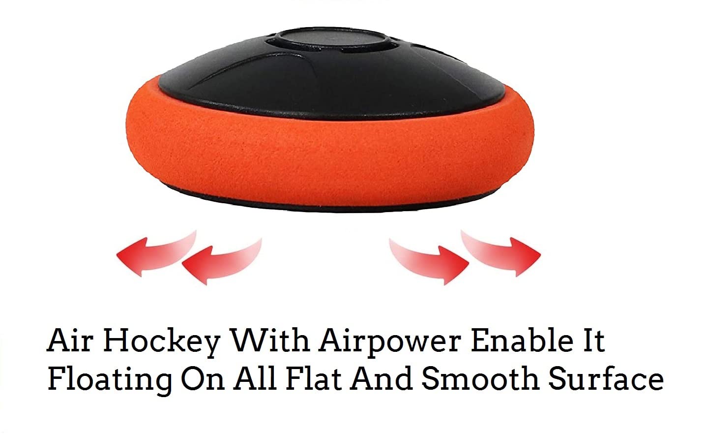 Air Hockey Pucks and Paddles - Rechargeable Floating Air Hockey Pucks for Any Flat Surface, Include a Charging Cable and Electronic Rechargeable Air