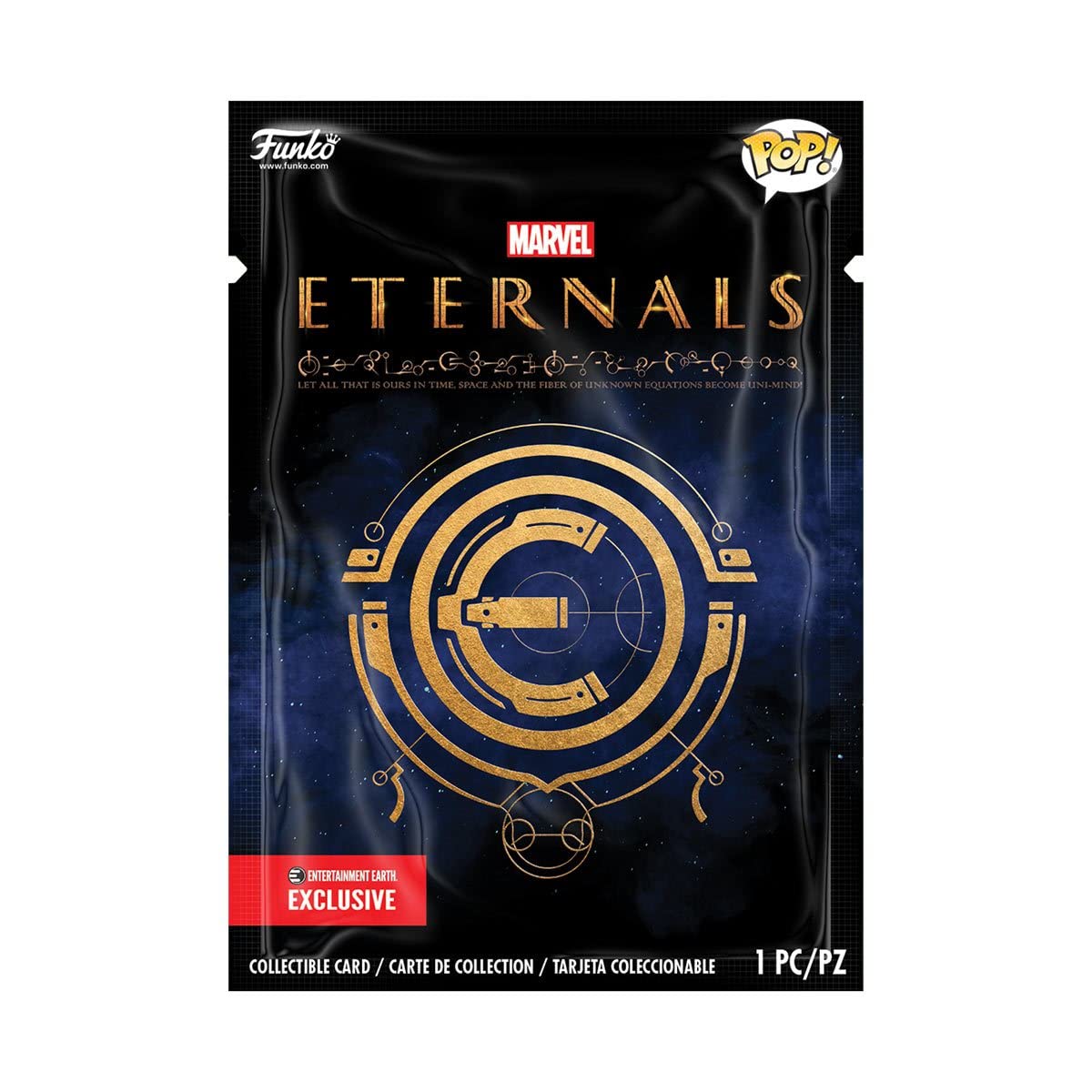 Eternals Sersi Pop! Vinyl Figure with Collectible Card - Entertainment Earth Exclusive