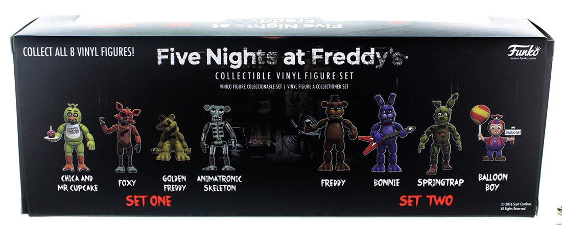 Funko Five Nights at Freddy's 4 Figure Pack(1 Set), 2"