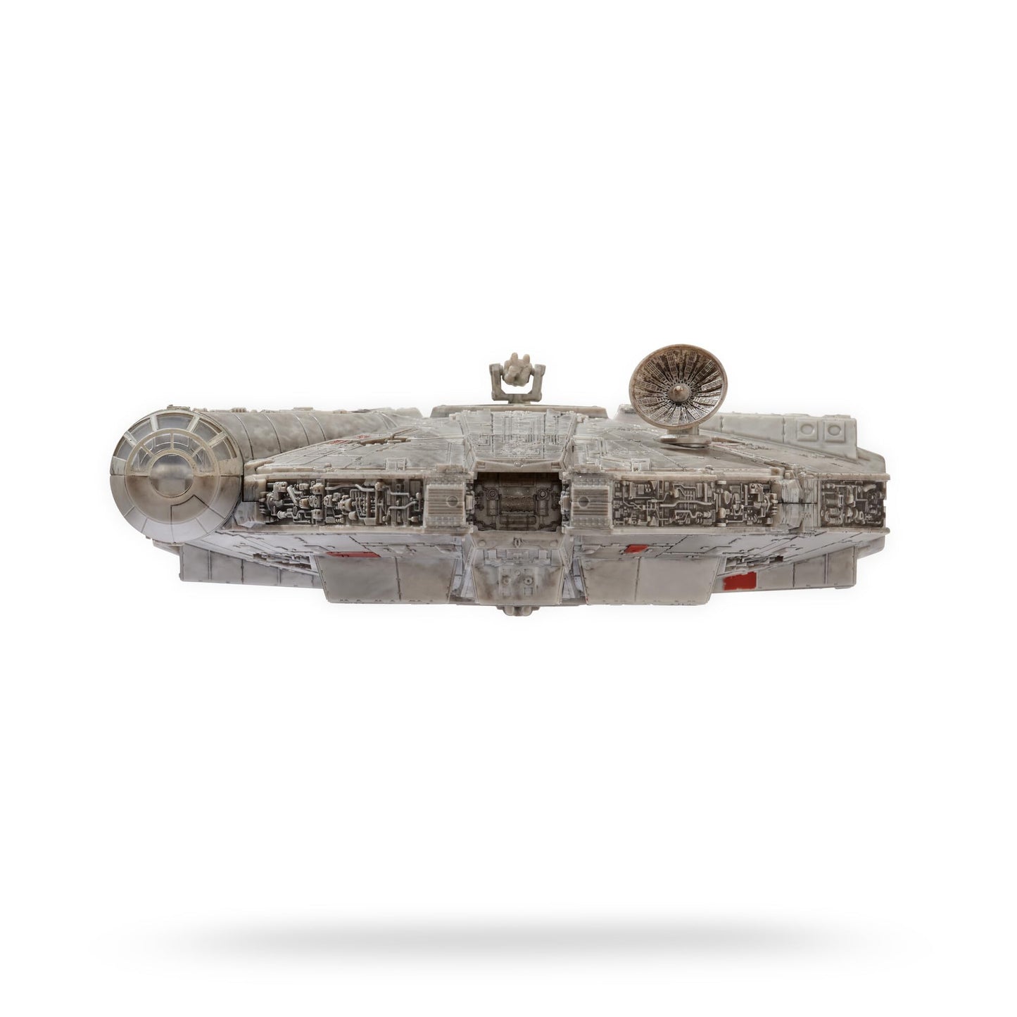 Star Wars Micro Galaxy Squadron Millennium Falcon - 9-Inch Assault Class Vehicle with Four 1-Inch Micro Figure Accessories
