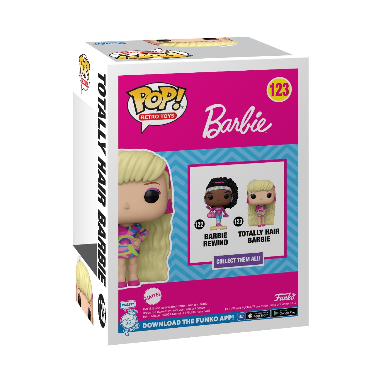 Funko POP! Vinyl: Barbie - Totally Hair Barbie - Collectable Vinyl Figure - Gift Idea - Official Merchandise - for Kids & Adults - Ad Icons Fans