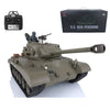 TOUCAN RC HOBBY US in Stock 2.4Ghz Henglong 1/16 Scale 7.0 Plastic Ver M26 Pershing RTR RC Tank Model 3838 BB Airsoft that Shooting BB Bullets